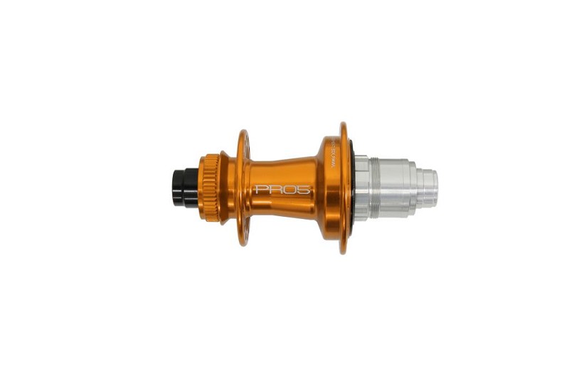 Hope Pro5 C/lock rear 28H Orange 12/142 MS