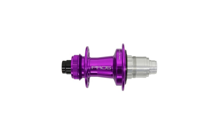 Hope Pro5 C/lock rear 28H Purple 12/142 Shimano