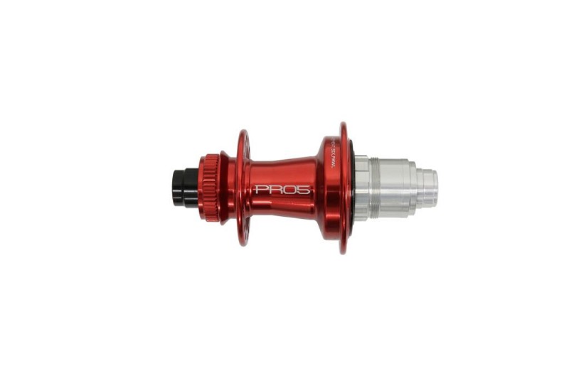 Hope Pro5 C/lock rear 28H Red 12/142 Shimano
